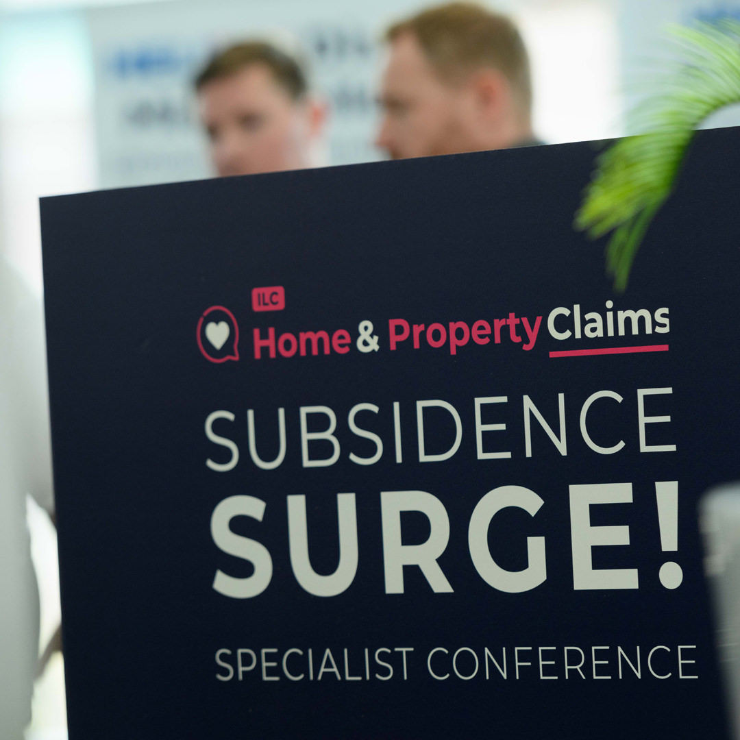 Subsidence Surge specialist conference, featured a speaker from Stress UK, David Kitching