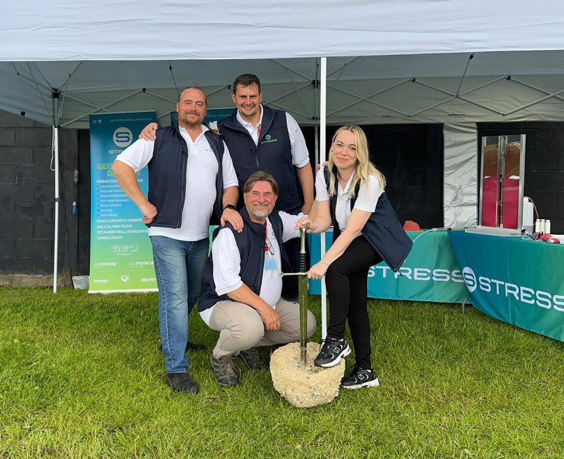 STRESS at the Subsidence Forum in 2026 presenting the ReFORCE lance system
